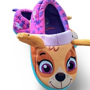 3/20$ PAW PATROL Nickelodeon Skye Character Slippers - Purple and Orange